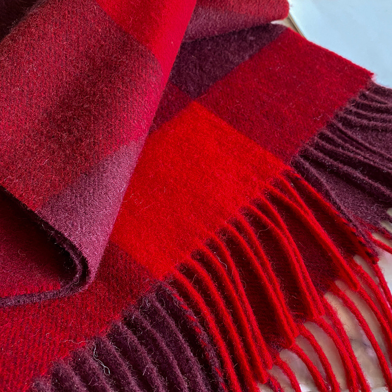 ผ้าพันคอขนสัตว์ 100% สำหรับผู้ - Wool Scarf Men บทวิจารณ์และราคา