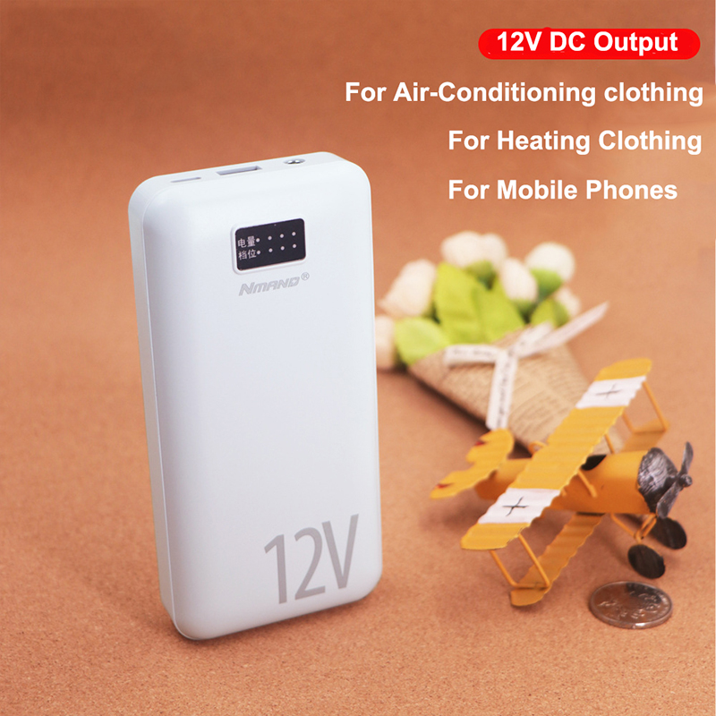 แบตเตอรี่สำรอง 12V DC 18000mAh - Heated Vest Battery บทวิจารณ์และราคา