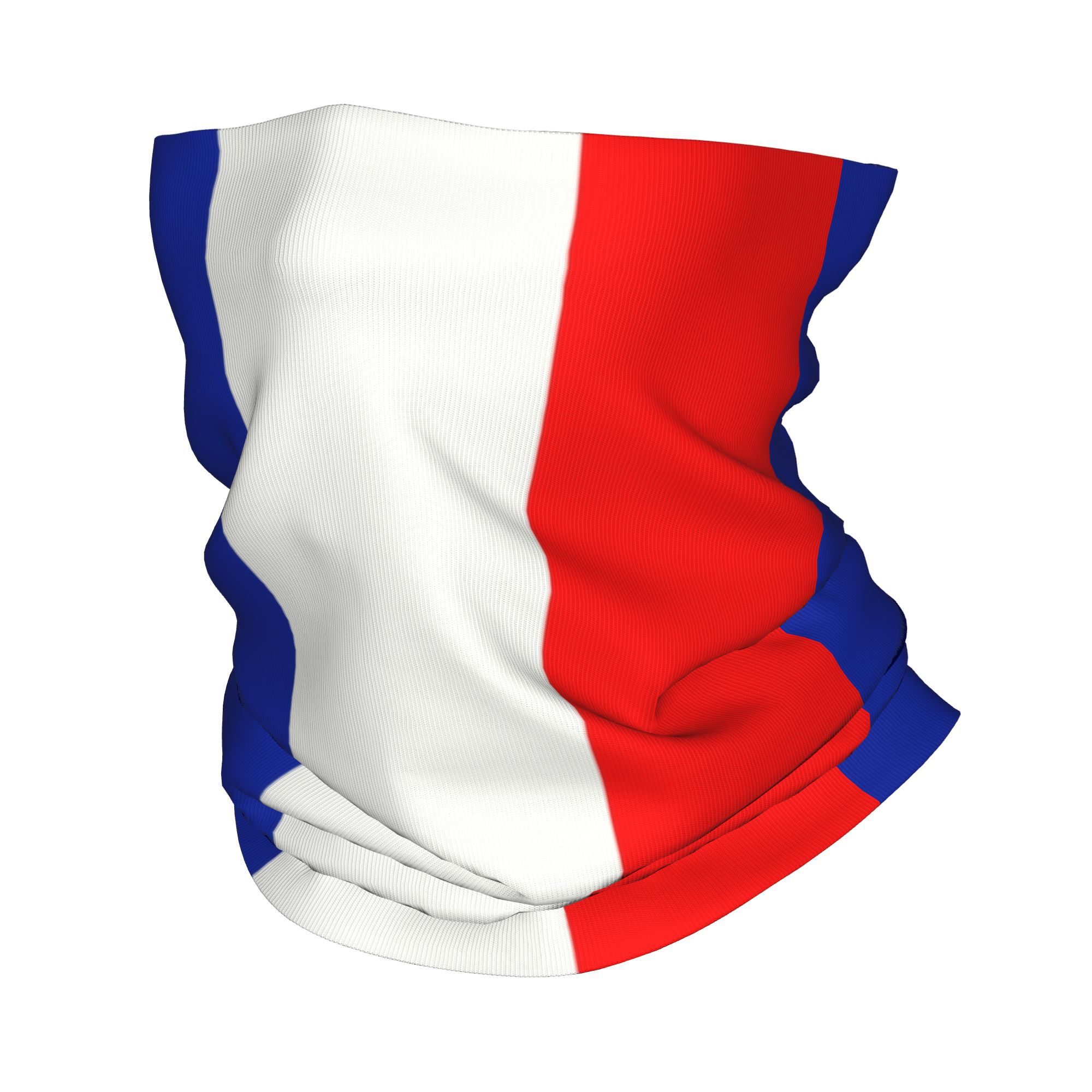 CUSTOM French FLAG ฝรั่งเศสผ้า - Neck Gaiter Fleece บทวิจารณ์และราคา