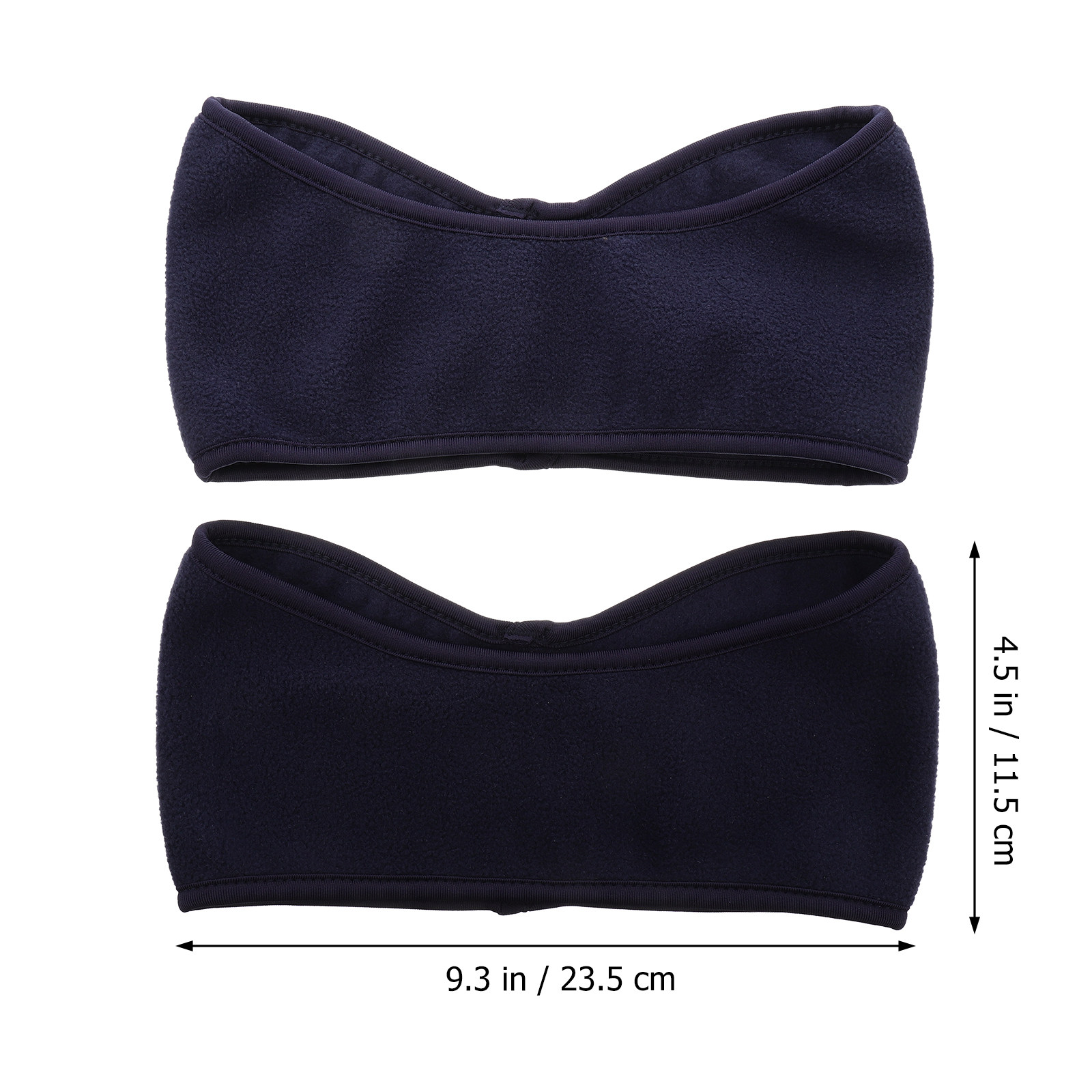 ที่คาดผมกันลม 2 ชิ้น ผ้าฟลีซโพ - Fleece Ear Warmer Band บทวิจารณ์และราคา