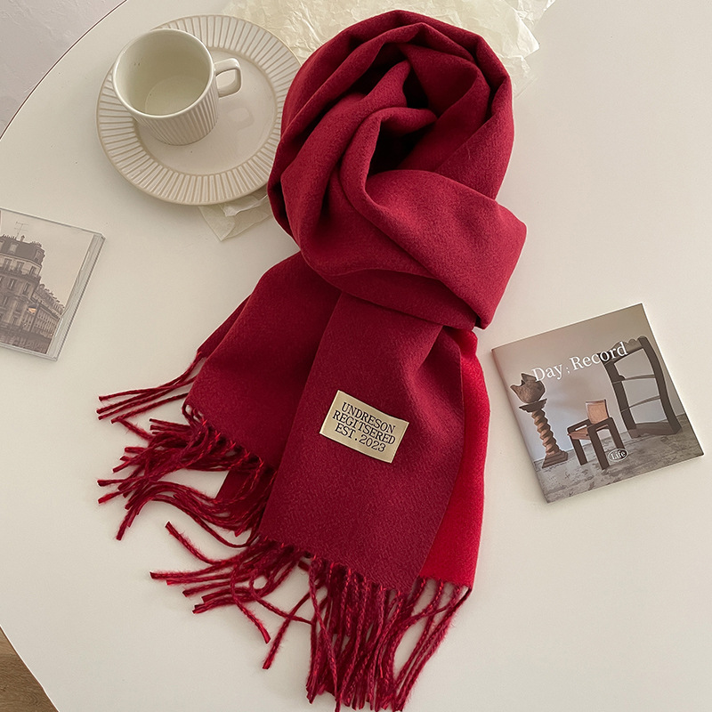 ผ้าพันคอแคชเมียร์เนื้อหนา ดีไซ - Cashmere Pashmina Wrap บทวิจารณ์และราคา