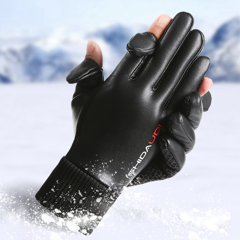 ถุงมือมอเตอร์ไซค์บุขนแกะกันควา - Touch Screen Gloves บทวิจารณ์และราคา