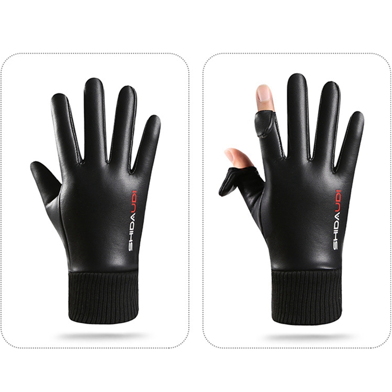 ถุงมือมอเตอร์ไซค์บุขนแกะกันควา - Touch Screen Gloves บทวิจารณ์และราคา