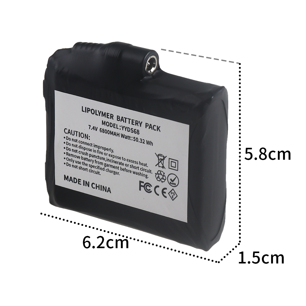 แบตเตอรี่อัพเกรดสำหรับถุงมือให - Heated Vest Battery บทวิจารณ์และราคา